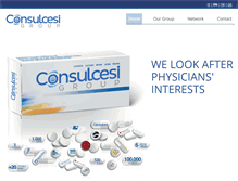 Tablet Screenshot of consulcesigroup.com
